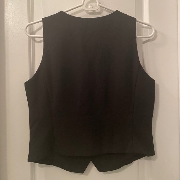 JCrew Slim Fit Tuxedo Vest in City Crepe - Size 2 - Picture 6 of 7